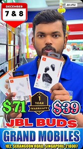 8.1K views · 168 reactions | Jbl wave buds offer just $39 only #grandmobiles #singapore #offer #jbl | Grand Mobiles | Facebook