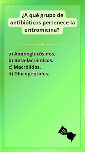 Eritromicina: ¿Qué grupo de antibióticos es? 🤔💊