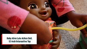 Watch Baby Alive Lulu Achoo Doll, 12-Inch Interactive doll REVIEW on Amazon Live
