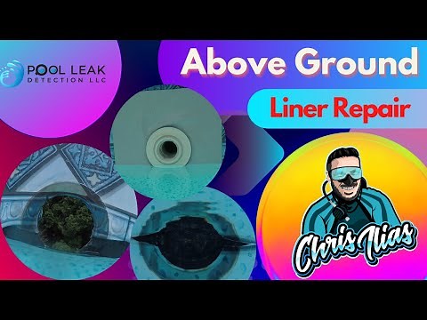 Above Ground Pool Liner Repair | Tear on the Return Outlet