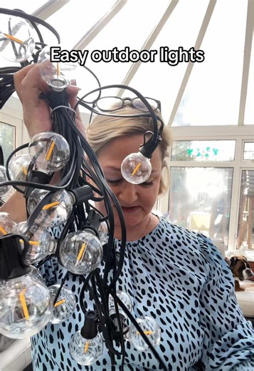 If you’re searching for patio lights that actually cover your space properly, these outdoor garden lights are such a good find. They’re 50ft festoon lights with 30 bulbs, so you get full coverage across your patio, fence, pergola or garden without those annoying dark gaps. I looked at loads of outdoor lighting options like string lights, solar lights and LED garden lights, but these give the best warm white glow for a cosy outdoor setup. Perfect for garden lighting ideas, patio lighting, outdoor