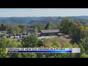 West Virginia DNR unveils new elk viewing platform