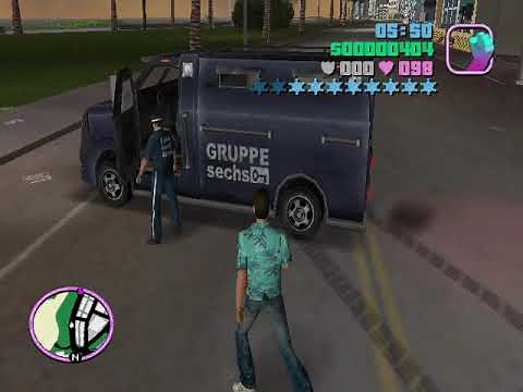 GTA Vice City | 10 stars! | Wanted level editor mod