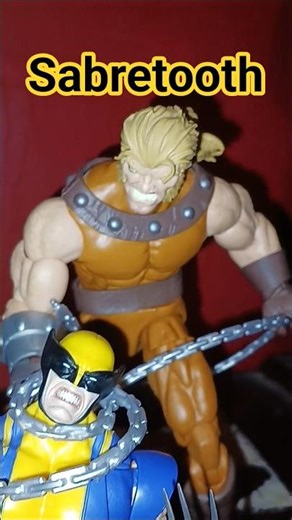 sabretooth marvel legends #xmen #wolverine #marvellegends #figuras #shorts