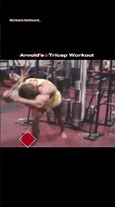 Arnold’s Triceps Workout | 🥵Arnold’s Full Triceps Routine (Sets, Reps, and Techniques) #gym #shorts