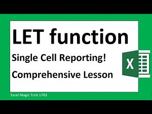 Single Cell Spilled Reports with Dynamic Total Row & Formatting. Excel Magic Trick 1703.