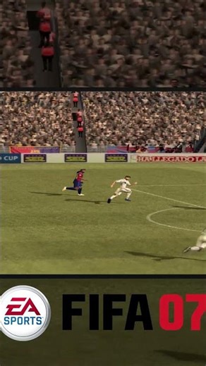 FIFA 07 #shorts #fifa #barcelona #realmadrid #ronaldinho #goals