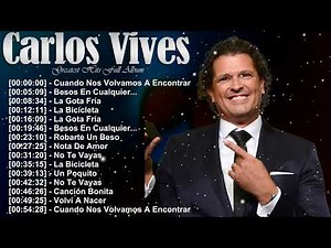 Carlos Vives – Álbum Completo – Top 25 Canciones Icónicas – Ritmos de Cumbia y Caribe