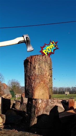 The 3-Strike Split! 🎯 Quick Precision Against a Blue Sky