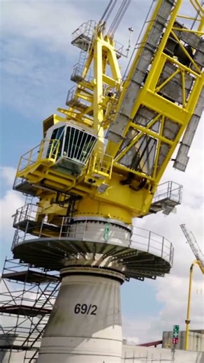 Top 10 Most Amazing Advanced Liebherr Cranes in the World #liebherr #heavyequipment #crane