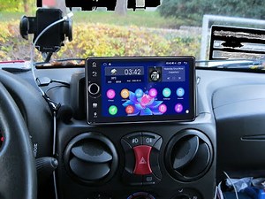 JOYING 7 Inch Single Din Android 10 Radio with Volume Knob