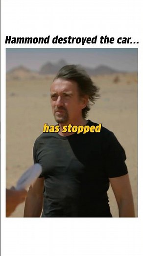 Hammond destroyed the car…🤨
