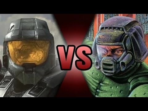 DEATH BATTLE! Analysis - Master Chief VS Doomguy