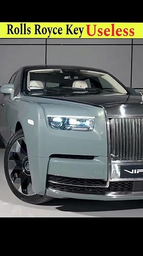 Rolls Royce Car Key is totally Useless 😞