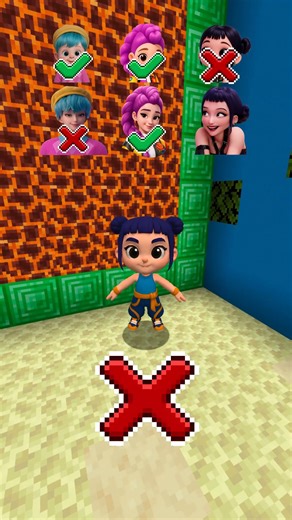 Zeus Shorts on Instagram: "Kpop Demon Wall Test😱 P.6 #minecraft #roblox"