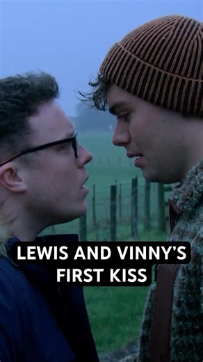 Lewis and Vinny First Kiss! | Emmerdale Short