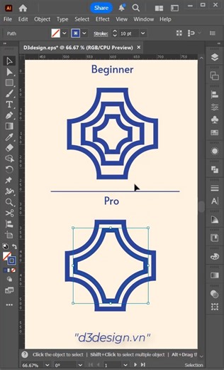 Offset path in illustrator #d3design #illustration #adobeillustrator #design #adobe | D3design.vn