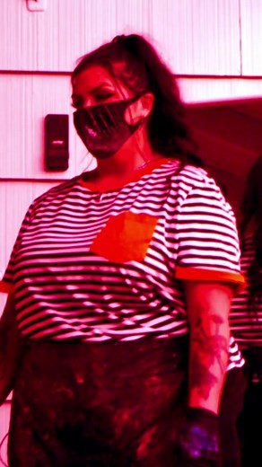 I was turned into the corpse bride...😱 #reels #viral #transformed #transformation #corpsebride #makeover #family #reaction #blue | Hooked On The Look