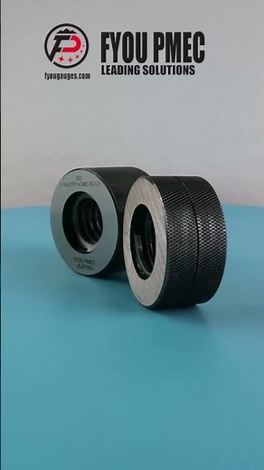 1-1/4"- 5 ACME -3G LH GO/NO GO General Purpose Acme Thread Ring Gages per ASME B1.5 #mechanical