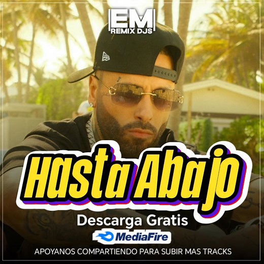 15K views · 311 reactions | Hasta Abajo - Nicky Jam Ft. Rey Pirin - Reggaeton - Intro Break & Outro - 99Bpm ⬇️Link De Descarga MP3 En Los Comentarios⬇️ | EM Remix DJS | Facebook