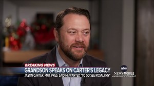 Jimmy Carter's grandson prepares his tribute to the former president