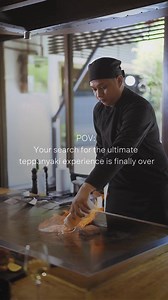 The teppanyaki experience you’ve been craving lives at UMU. Choose from three expertly curated sets and let the show begin. Sets good for 4 start at PHP 15,500 | Dusit Thani Manila