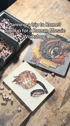 Join Our Roman Mosaic Workshop in Studio Cassio