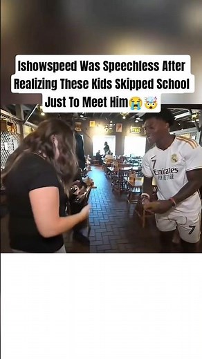 Speed Was Speechless Realizing These Kids Skipped School😭🤯#ishowspeed #school #shortsvideo #speed