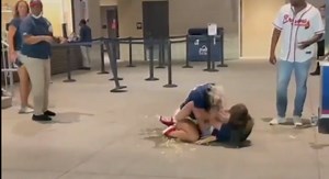 Two Women Fought Out Their Differences During Atlanta Braves Game, One Gets Arrested (VIDEO)