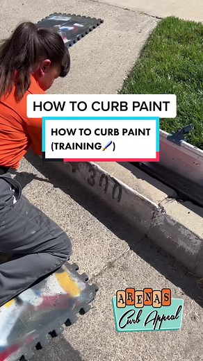 Custom Curb Painting Training in California