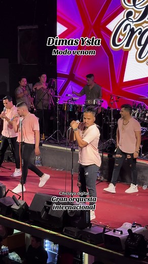 Dimas Ysla en modo VENOM: Concierto Gran Orquesta Internacional