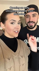 221_Devin here! When I was little me and my sisters always got to open one gift early at my dad’s house | Hunter & Deivin