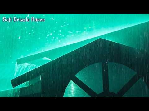 The Storm Outside, Peace Inside | Heavy Rain Pounding The Tin Roof & Thunder Rumbling For Deep Sleep