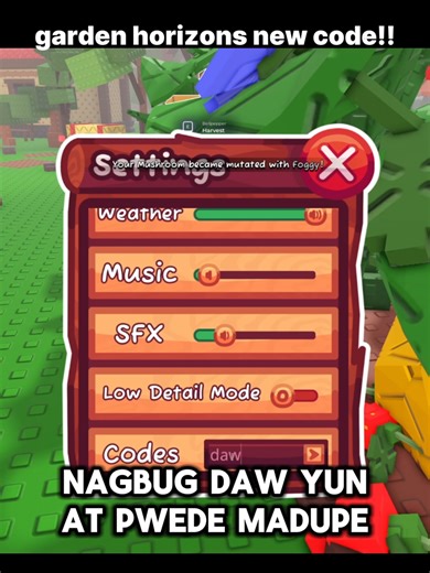 Nuevo Código para Jardines: ¡Cosecha en Horizonte!