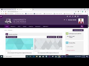 Peer Assess Written Assignment at UoPeople