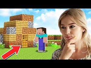 I found a Noob's SECRET HOUSE in MINECRAFT?!😃*with camera*| Bella