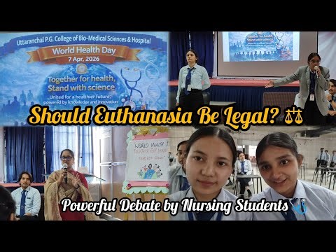 Should Euthanasia Be Legal? ⚖️ Powerful Debate by Nursing Students🩺