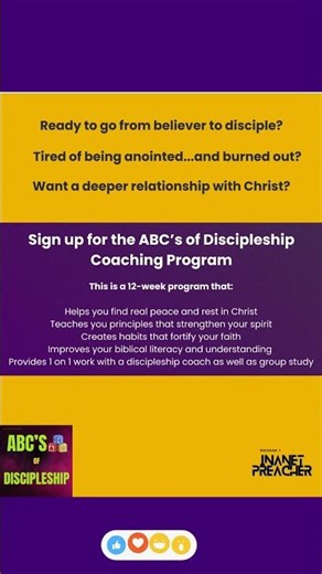 ABC's of Discipleship Coaching Program
