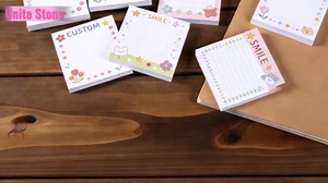 Bulk Personalized Sticky Notes 3"x3" 3-800 Packs Custom Notepads Promotional Items with Your Logo Text 50 Sheets/Pads for Business,School,Office,Supplies Students,Marketing Promotional Items (50)