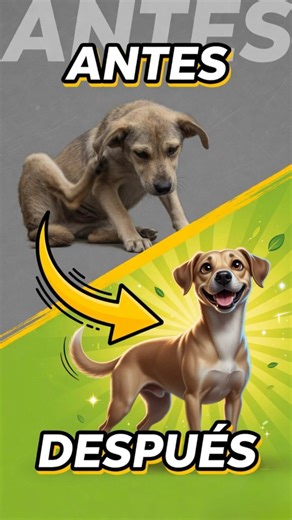 🤩 Mira ANTES y DESPUÉS… ¡es BRUTAL! 🐶