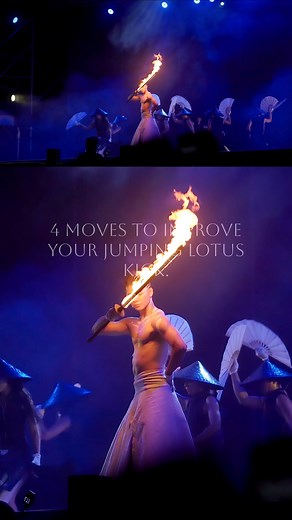 4 moves to improve your jumping lotus kick. #光武者 #光武者太極工作室 #taichi #wushu | 孫家閎Johnny Sun