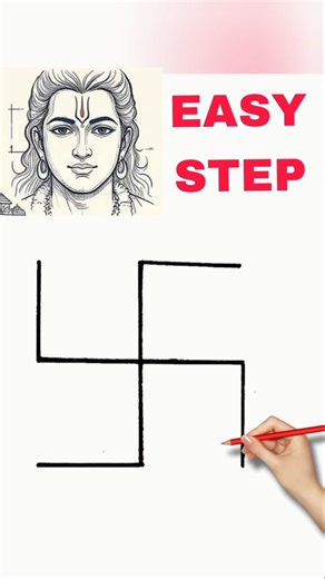 Easy Lord Ram Drawing #drawing