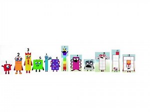 Numberblocks 1, 2, 3, 4, 5 and 6 Gets Grounded