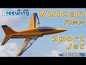 Freewing Vulcan High Performance 70mm EDF Sport Jet Full Flight | Motion RC