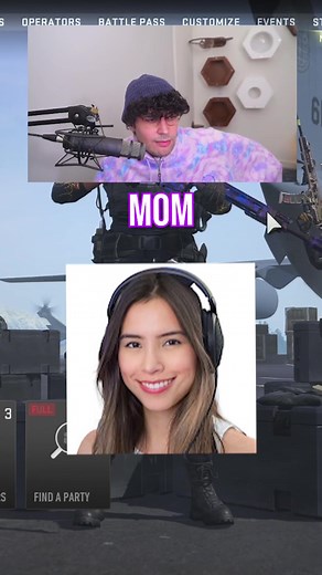 Playing Warzone with my Mom 😭 #warzone2 #cod #voicechanger | Lovelylo