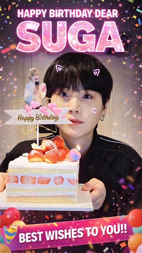 🥳 Happy Birthday Dear Suga! BTS Legend Min Yoongi 💜