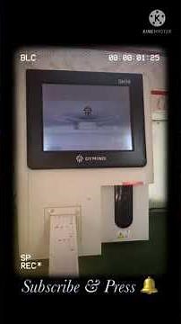 Auto Hematology Analyzer Dymind DH-36, Error removals Hi-Tech Engineering