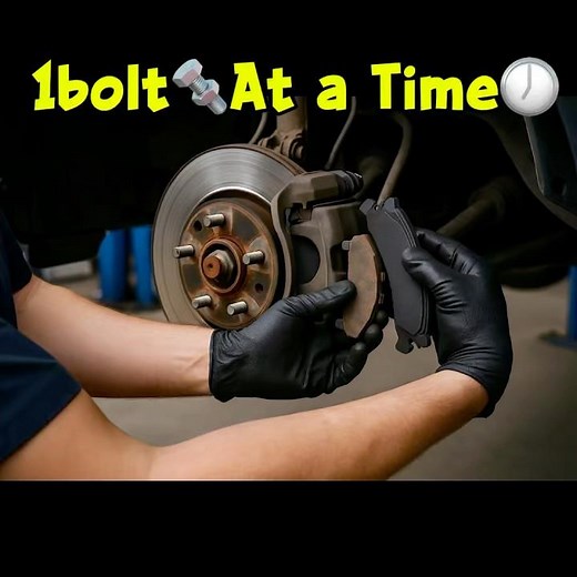 This is how you do a rear disc ￼brake pad replacement 🔧
