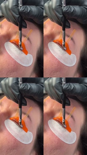 Korean lash lift tutorial ✨