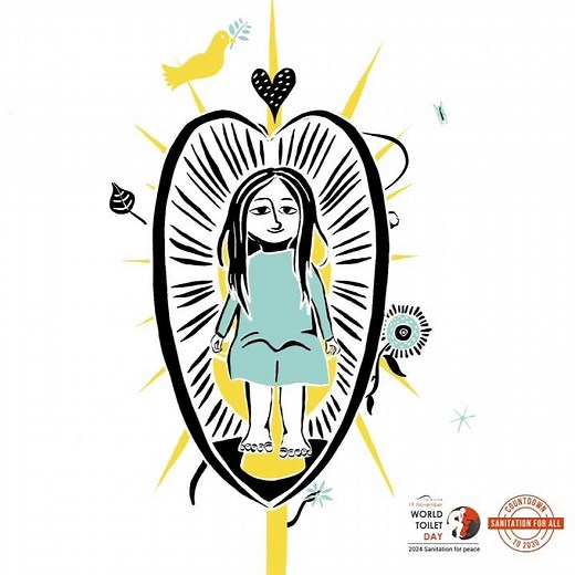 World Toilet Day: Toilets are a place for peace.